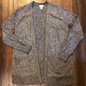 Gray cardigan